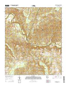 Fickling Mill 2014 topographic map thumbnail