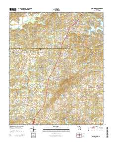Coal Mountain 2014 topographic map thumbnail