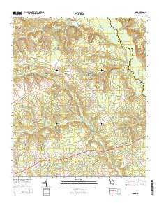 Downs 2014 topographic map thumbnail