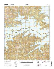 Leah 2014 topographic map thumbnail