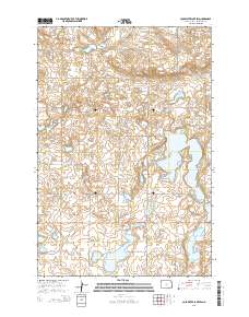 Coldwater Lake SW 2014 topographic map thumbnail