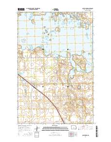 Coleharbor 2014 topographic map thumbnail