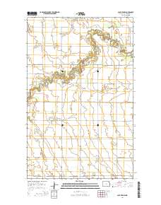 Cavalier NW 2014 topographic map thumbnail