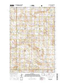 Daglum NW 2014 topographic map thumbnail