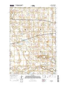 Cayuga 2014 topographic map thumbnail