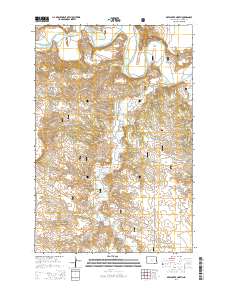 Deep Creek North 2014 topographic map thumbnail