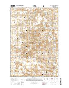Deep Creek South 2014 topographic map thumbnail