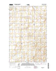 Crosby SE 2014 topographic map thumbnail