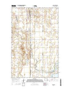 Cando 2014 topographic map thumbnail