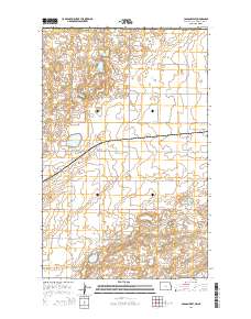 Colgan West 2014 topographic map thumbnail