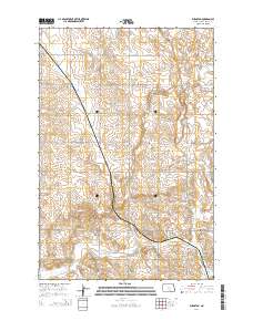 Burnstad 2014 topographic map thumbnail