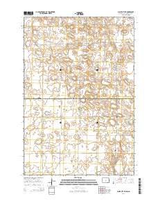 Claire City NE 2014 topographic map thumbnail
