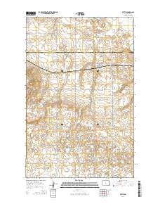 Butte 2014 topographic map thumbnail