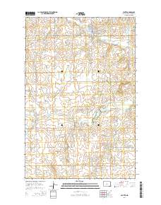 Center 2014 topographic map thumbnail