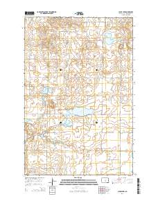 Clear Lake 2014 topographic map thumbnail