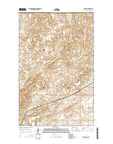 Fortuna 2014 topographic map thumbnail