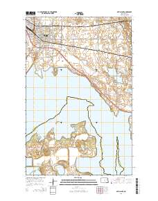 Devils Lake 2014 topographic map thumbnail