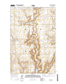 Emmet NE 2014 topographic map thumbnail