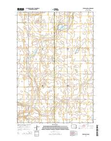 Eckelson SW 2014 topographic map thumbnail