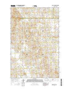 Glen Ullin NE 2014 topographic map thumbnail