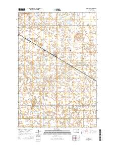 Glenfield 2014 topographic map thumbnail
