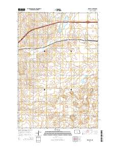 Driscoll 2014 topographic map thumbnail