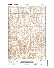 Gackle NE 2014 topographic map thumbnail
