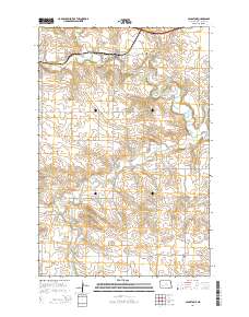 Gladstone 2014 topographic map thumbnail