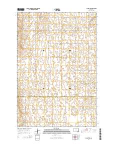Elliott SE 2014 topographic map thumbnail
