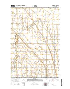 Galesburg SE 2014 topographic map thumbnail