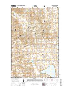 Demicks Lake 2014 topographic map thumbnail
