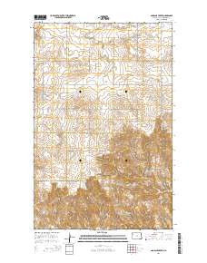 Gamache Creek 2014 topographic map thumbnail