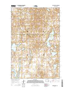 Florence Lake 2014 topographic map thumbnail