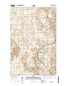 Garrison 2014 topographic map thumbnail