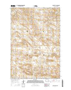 Clark Butte SW 2014 topographic map thumbnail