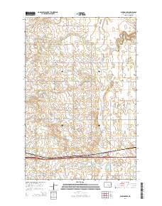 Eldridge NW 2014 topographic map thumbnail