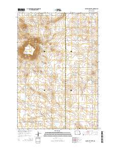 East Rainy Butte 2014 topographic map thumbnail