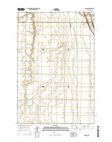 Grandin 2014 topographic map thumbnail
