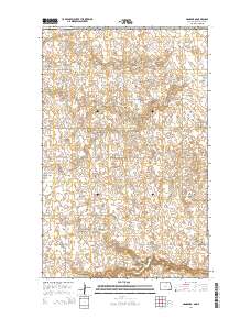 Hansboro 2014 topographic map thumbnail