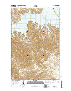 Hay Flat 2014 topographic map thumbnail