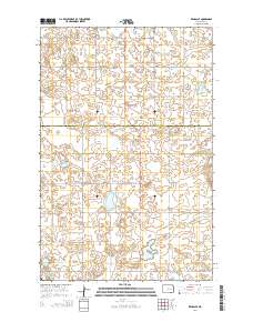 Kensal SE 2014 topographic map thumbnail