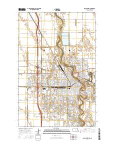 Grand Forks 2014 topographic map thumbnail
