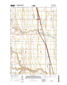 Kelso 2014 topographic map thumbnail