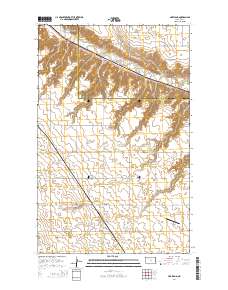 Hartland 2014 topographic map thumbnail