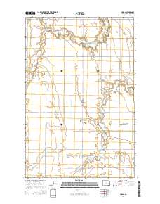 Hope NE 2014 topographic map thumbnail