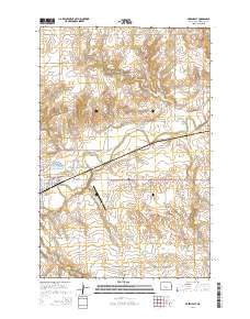 Hazen East 2014 topographic map thumbnail