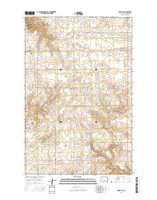 Hazen NE 2014 topographic map thumbnail