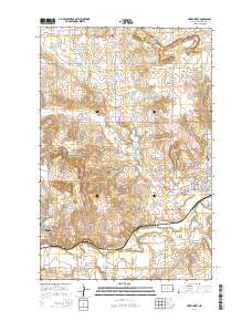 Hazen West 2014 topographic map thumbnail