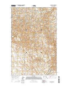 Grubb Lake 2014 topographic map thumbnail