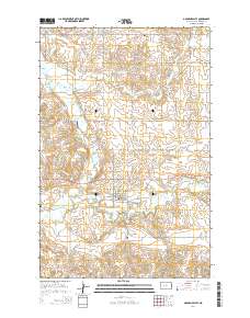 Golden Valley 2014 topographic map thumbnail